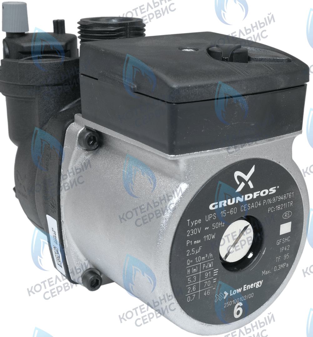 250100101 НАСОС ЦИРКУЛЯЦИОННЫЙ TIME MAX F 24 (PUMP 5M) ITALTHERM в Самаре