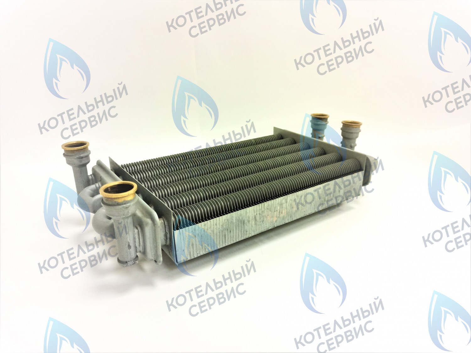 02-5003 Теплообменник битермический 24 кВт Polykraft Alpine Light (270мм) 515000031 в Самаре