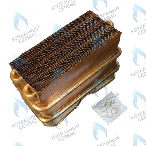 87054063230 Теплообменник U032-24K/ZS24-2 DH/ZW24-2 DH BUDERUS в Самаре