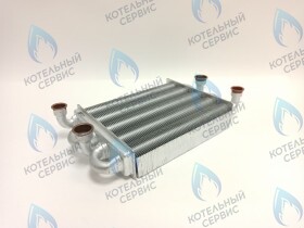 Теплообменник битермический Леопард (H-RU) 18кВт/23кВт (0020119543)