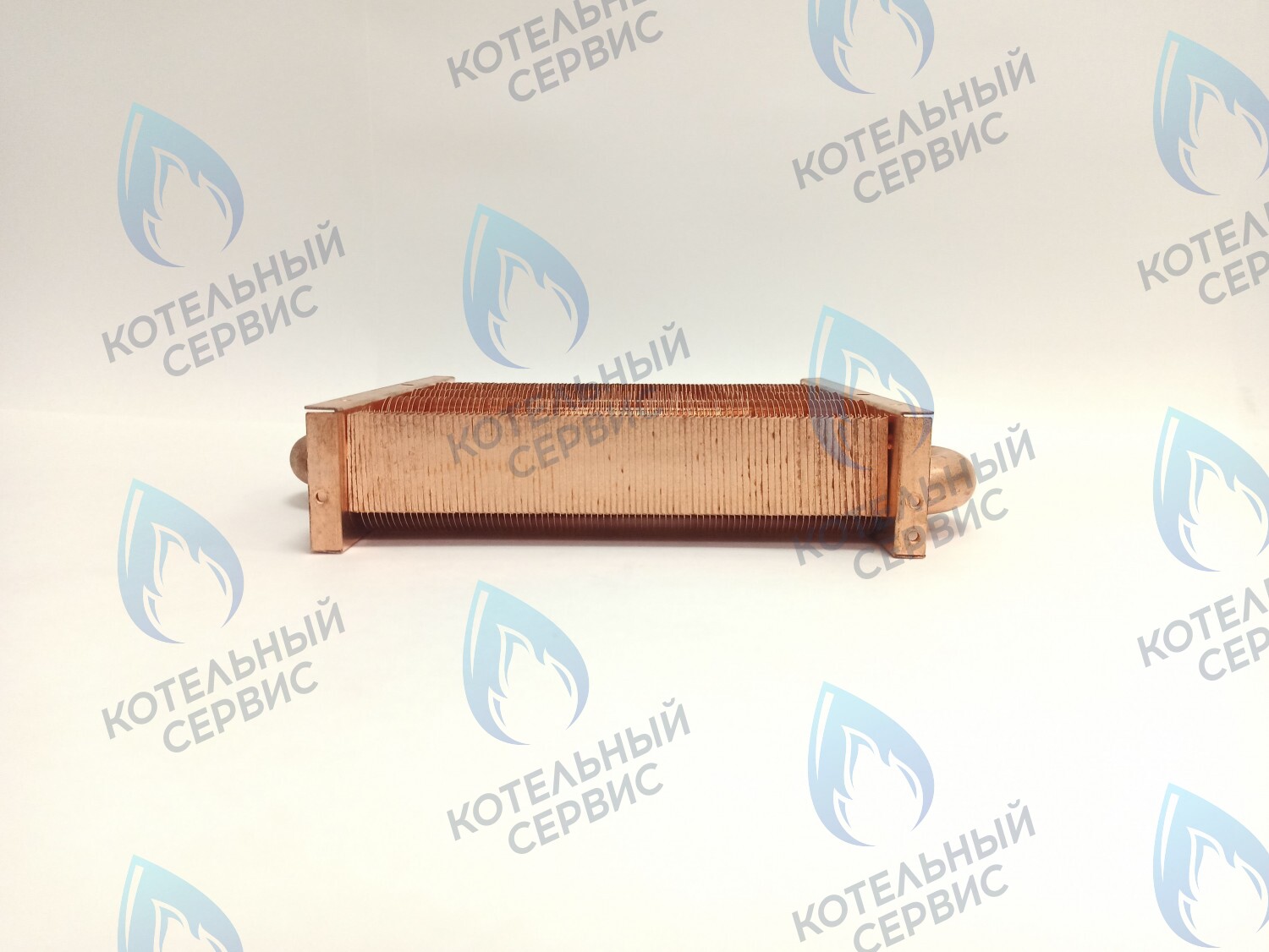 EM021-180-02 Теплообменник первичный основной (без фитингов) 180мм 85 FIN (130-200 HSG/ICH/MSC) (3318108610, 3318108640) DAEWOO в Самаре