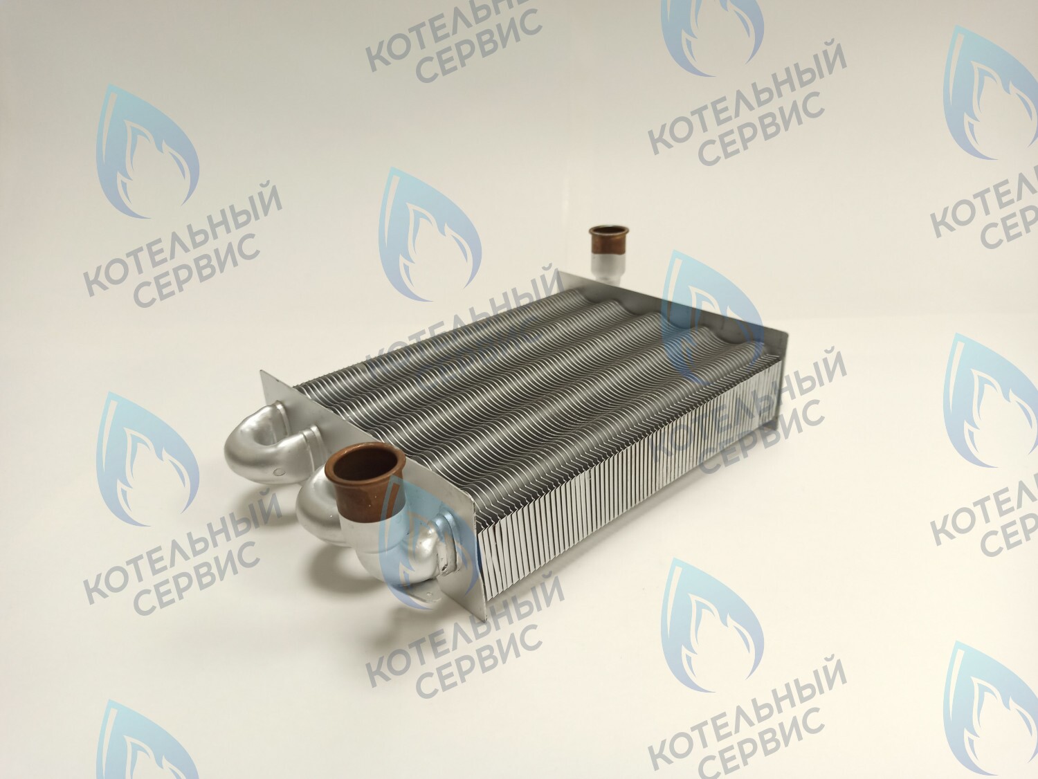 EM044-225F72 Теплообменник первичный 225мм 72 FIN (10кВт/13кВт/16кВт) KoreaStar Bravo K (KS90299039), Alpenhoff Baden (15199039), Ferroli Fortuna Special (NG) (39899039), Royal Thermo MC 11кВт-18кВт (AA07000039) в Самаре