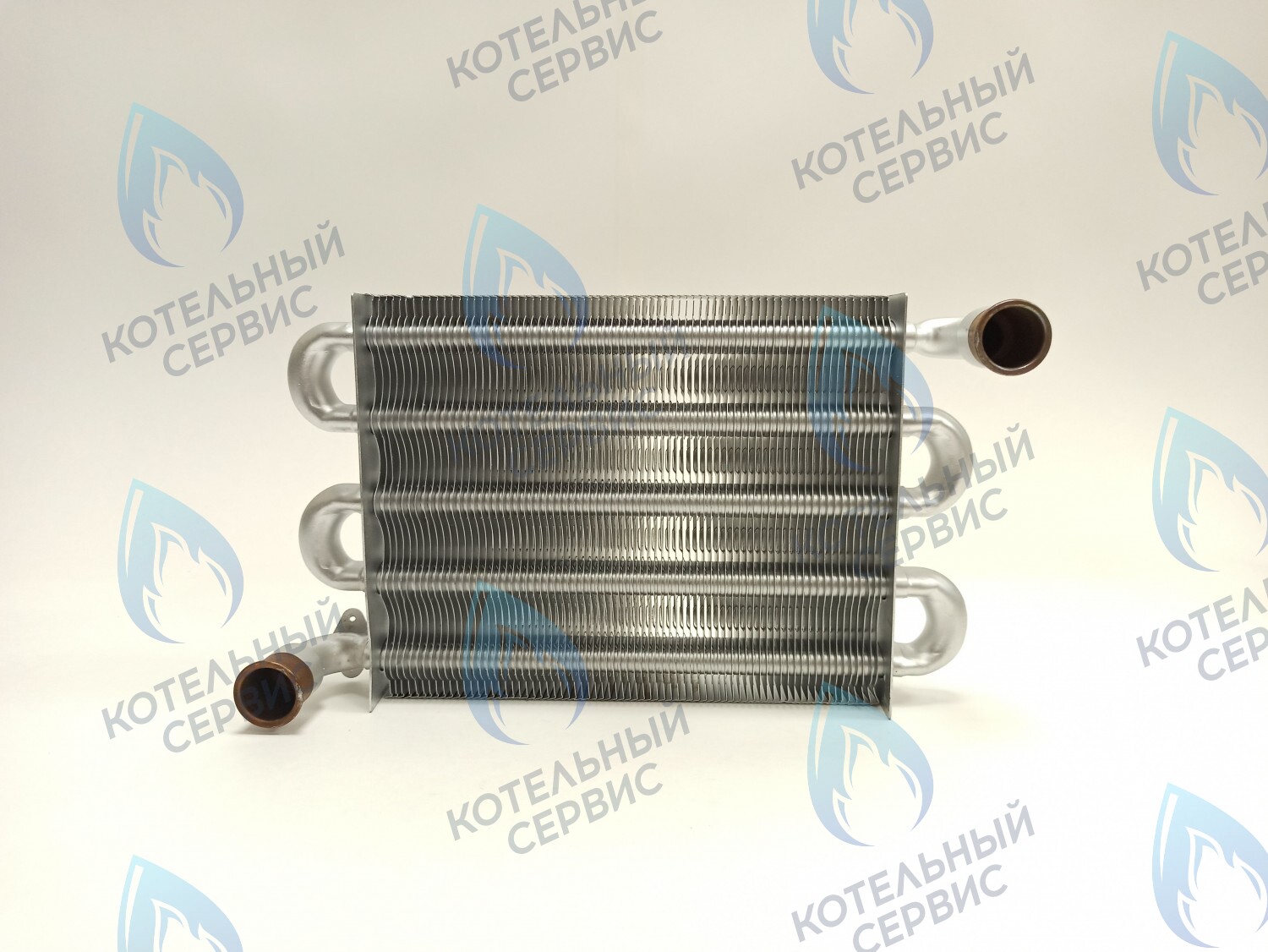 EM044-225F72 Теплообменник первичный 225мм 72 FIN (10кВт/13кВт/16кВт) KoreaStar Bravo K (KS90299039), Alpenhoff Baden (15199039), Ferroli Fortuna Special (NG) (39899039), Royal Thermo MC 11кВт-18кВт (AA07000039) в Самаре