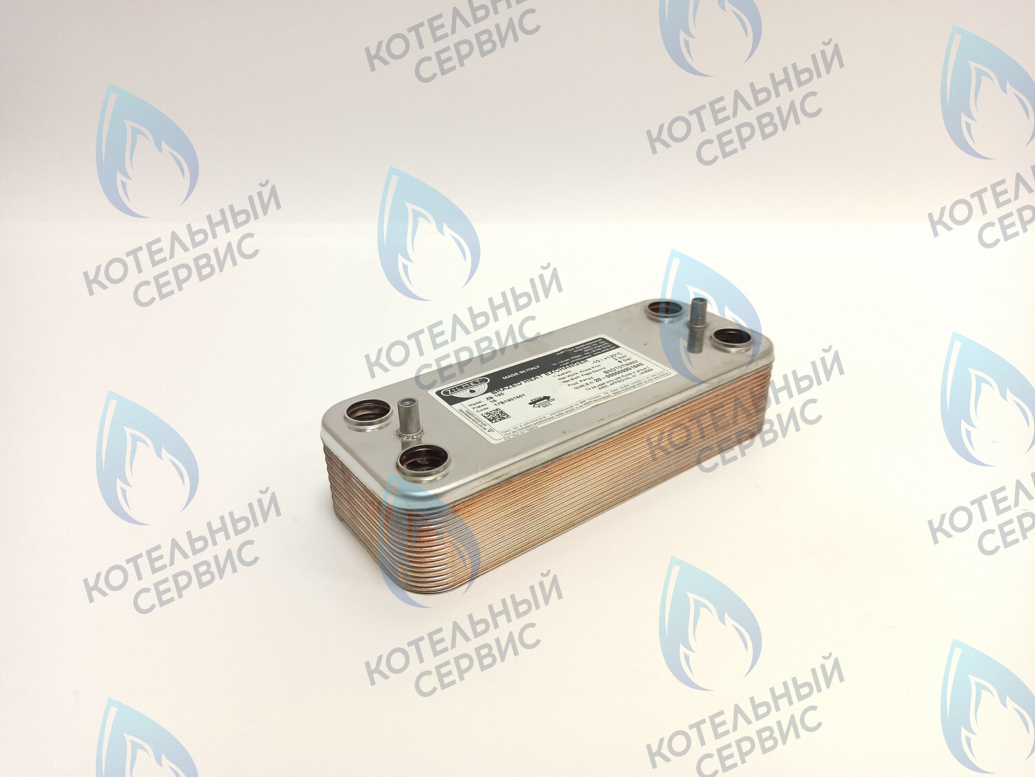 ES190PE-148-16F-ZM Теплообменник ГВС вторичный 16 пластин (17B1901601) в Самаре