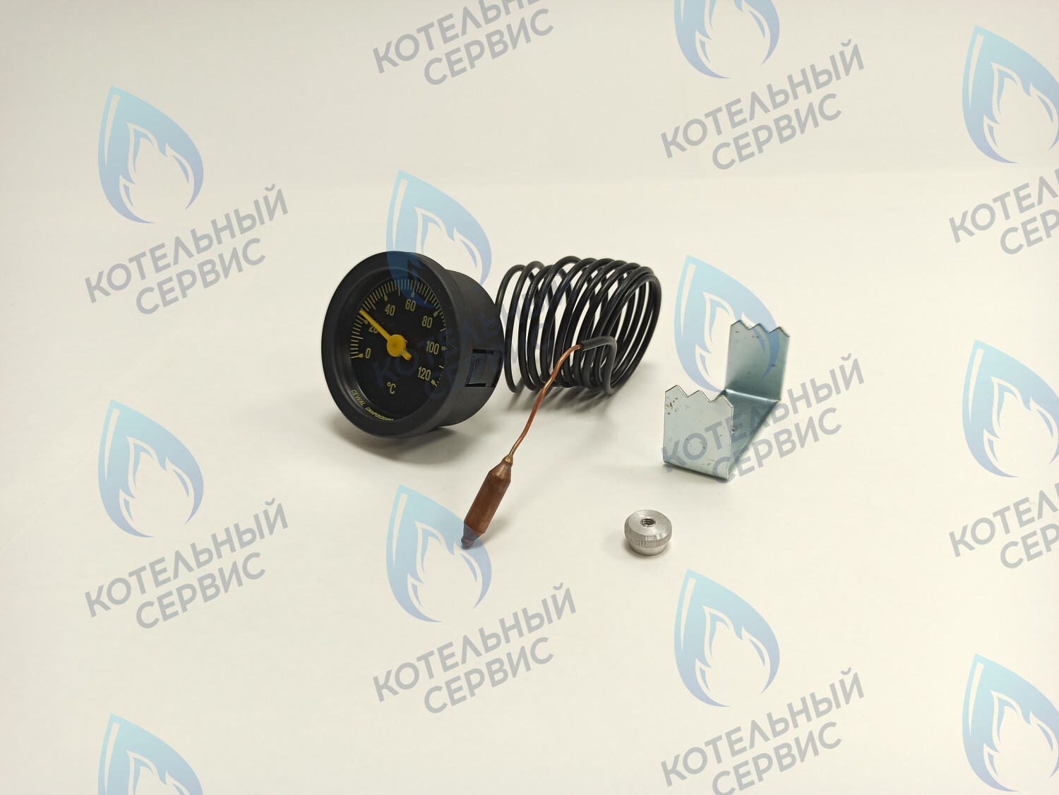 39822510 Термостат (термометр) d52mm KIT TERM. 0-120C (36400360) FERROLI  GFN/SF в Самаре