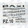 5405370 Уплотнение кольцевое 23,47х2,62 BAXI в Самаре