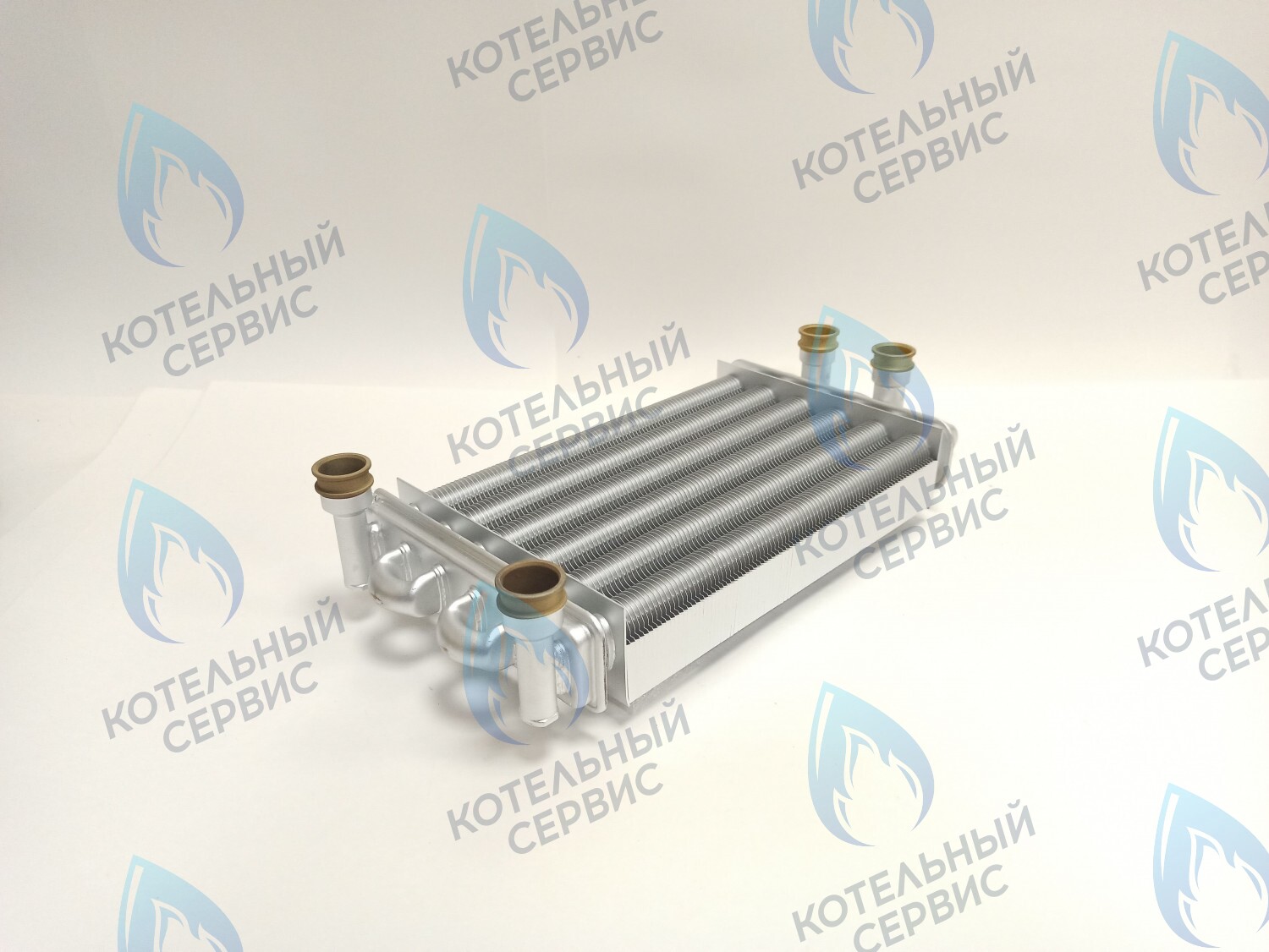 EB021-270 Битермический теплообменник 270 mm BAXI MAIN, MAIN DIGIT, MAIN Four 24 кВт (616170, 5663720) в Самаре