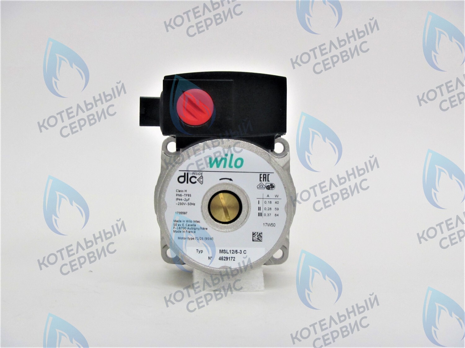 PH-W30CW50-WL84BX-Комп ОРИГИНАЛ Двигатель насоса (без улитки) (15/5) WILO MSL 12/5 (30мм по часовой) BAXI FOURTECH, MAIN FOUR (5698270, 5698260, 710872000, 721957300, 721957500) в Самаре