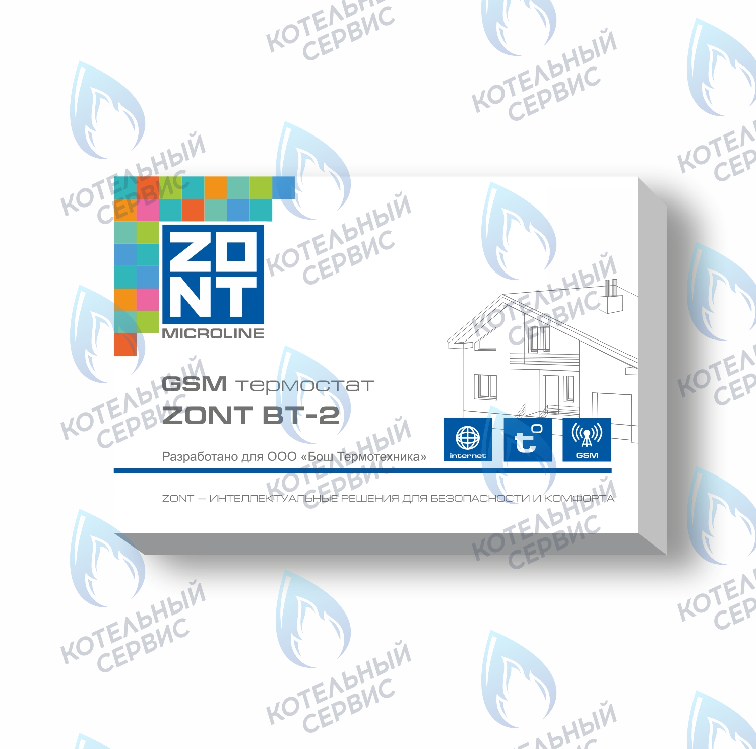 ML00003983 Термостат (контроллер)  ZONT BT-2 Bosch/Buderus в Самаре
