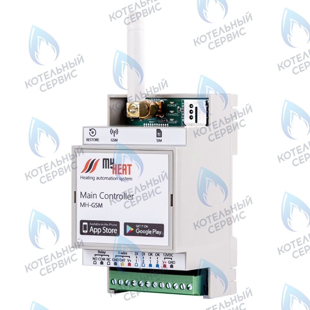 6282 Термостат (контроллер) MyHeat GSM (GSM, DIN) в Самаре