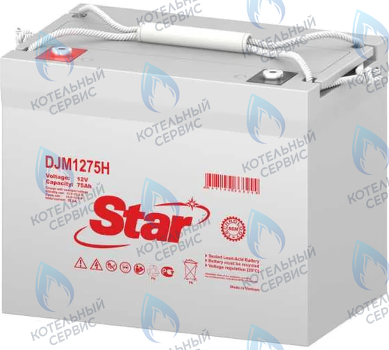 DJM1275H Аккумулятор STAR 12B 75A в Самаре