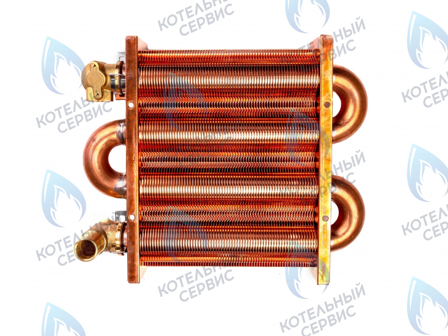 3318111120 Теплообменник первичный (основной) 142мм 67 FIN (100 HSG/ICH/MSC) DAEWOO в Самаре