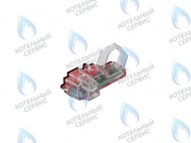 Датчик расхода воды (красный) BAXI (8435380,8435280) (там где стоит датчик потока с турбиной)