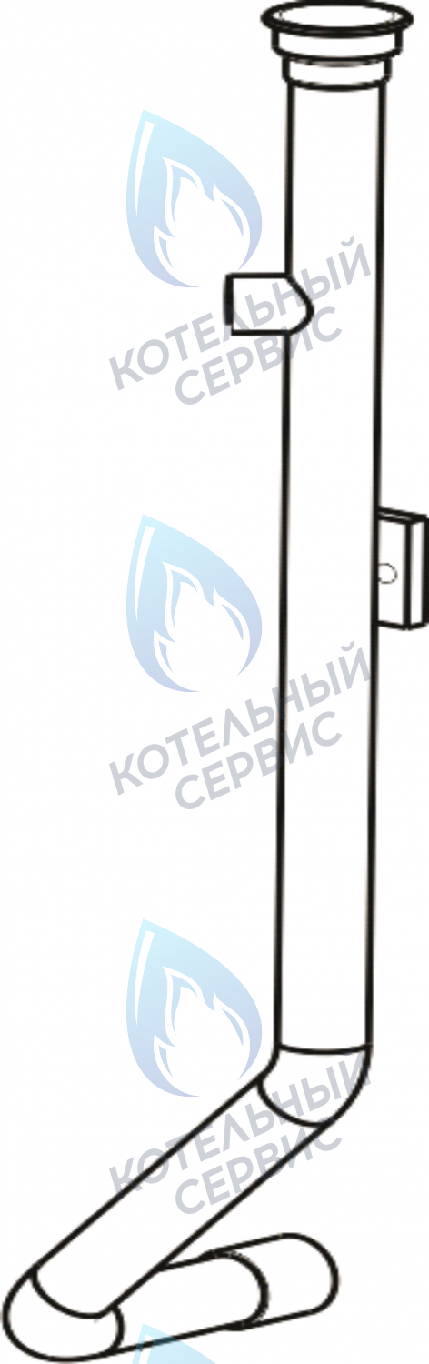 2090885 Подводящий трубопровод (29,1-40,7 кВт) CELTIC-DS PLATINUM 3.25, 3.30,3.35 (2090885) в Самаре