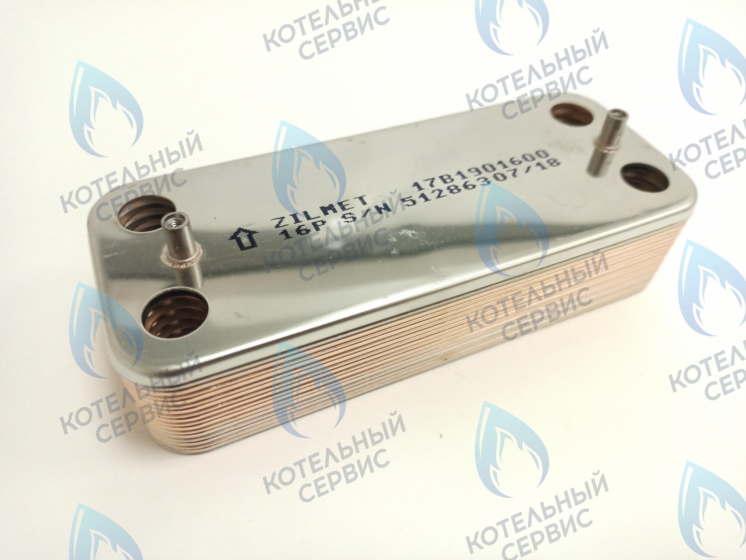 BI1001 102 Вторичный теплообменник для настенного котла Electrolux Quantum 32 Fi в Самаре