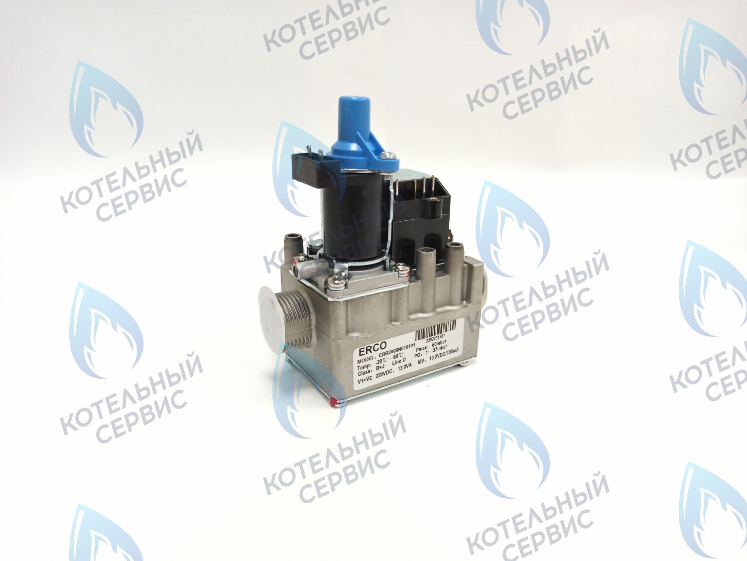 GV013 Газовый клапан ERCO EВR2008N 220VDC (постоянный ток) NevaLux 7211/7218/7224/8224/8624/8230, Alpenhoff Baden (15199008), Ferroli Fortuna Special (NG) (39899008), KoreaStar Bravo K (NG) (KS90299008) в Самаре