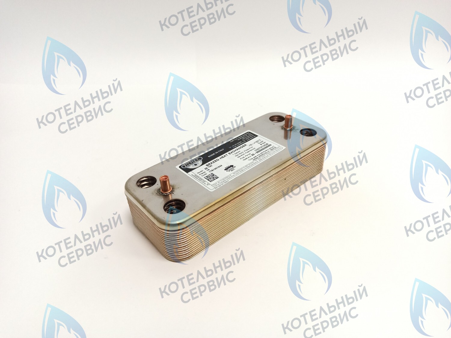 ES190P-142-16F-ZM Теплообменник ГВС вторичный 16 пластин Ariston (65104333) в Самаре