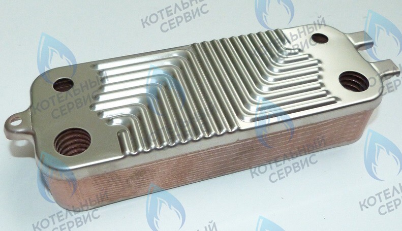 87186446250 Теплообменник вторичный ГВС 16 пластин BOSCH WBN6000/2000 24C в Самаре