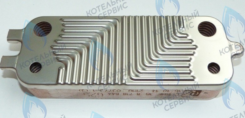 87186446250 Теплообменник вторичный ГВС 16 пластин BOSCH WBN6000/2000 24C в Самаре