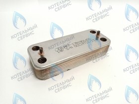 Теплообменник вторичный (14 пластин) 28кВт ELECTROLUX
