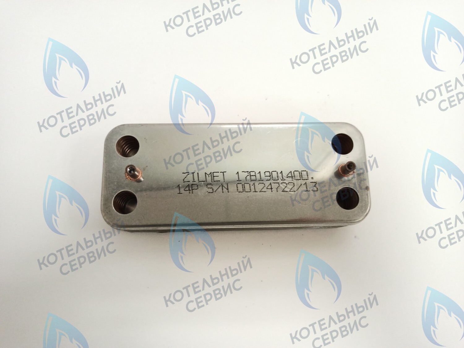 BI1001 101 Теплообменник вторичный (14 пластин) 28кВт ELECTROLUX в Самаре