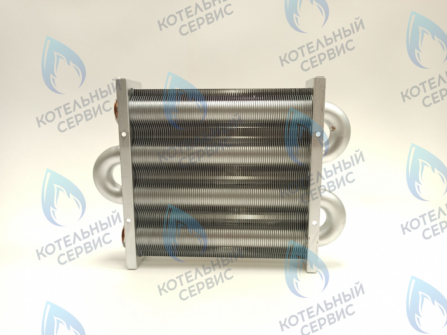 EM021-180 Теплообменник первичный основной (без фитингов) 180мм 85 FIN (130-200 HSG/ICH/MSC) (3318108610, 3318108640) DAEWOO в Самаре