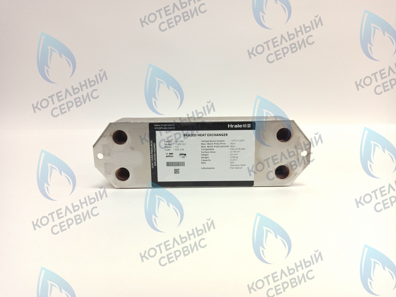 ES210X-215-12F-HR Теплообменник ГВС вторичный 12 пластин VIESSMANN Vitopend 100-W WH0A (7822799, 7826465) в Самаре