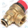 255000001 КЛАПАН ПРЕДОХРАНИТЕЛЬНЫЙ 3 БАР TIME MAX (SAFETY 3 BAR VALVE) ITALTHERM в Самаре