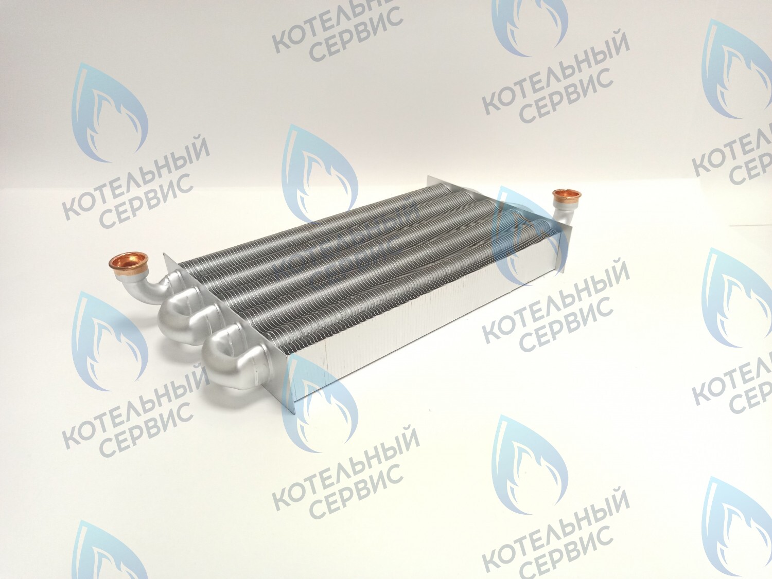 EM042-320 Теплообменник первичный (основной) (крепление - клипсы) FERROLI FORTUNA PRO F30, C32/F32 (902608840) в Самаре