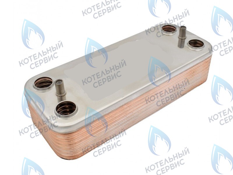 R8037 Теплообменник вторичный 14 пластин для котлов Beretta в Самаре