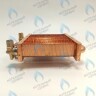 EM021-142-02-Фитинг-Комп Теплообменник отопления с фитингами (142 мм) 67 FIN (100 HSG/ICH/MSC) DAEWOO в Самаре