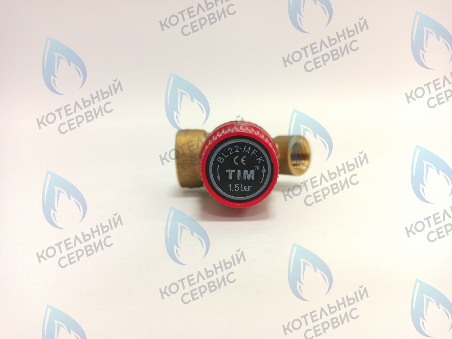  Клапан предохранительный с манометром TIM 1/2x1,5 бар (BL4802-1.5) в Самаре