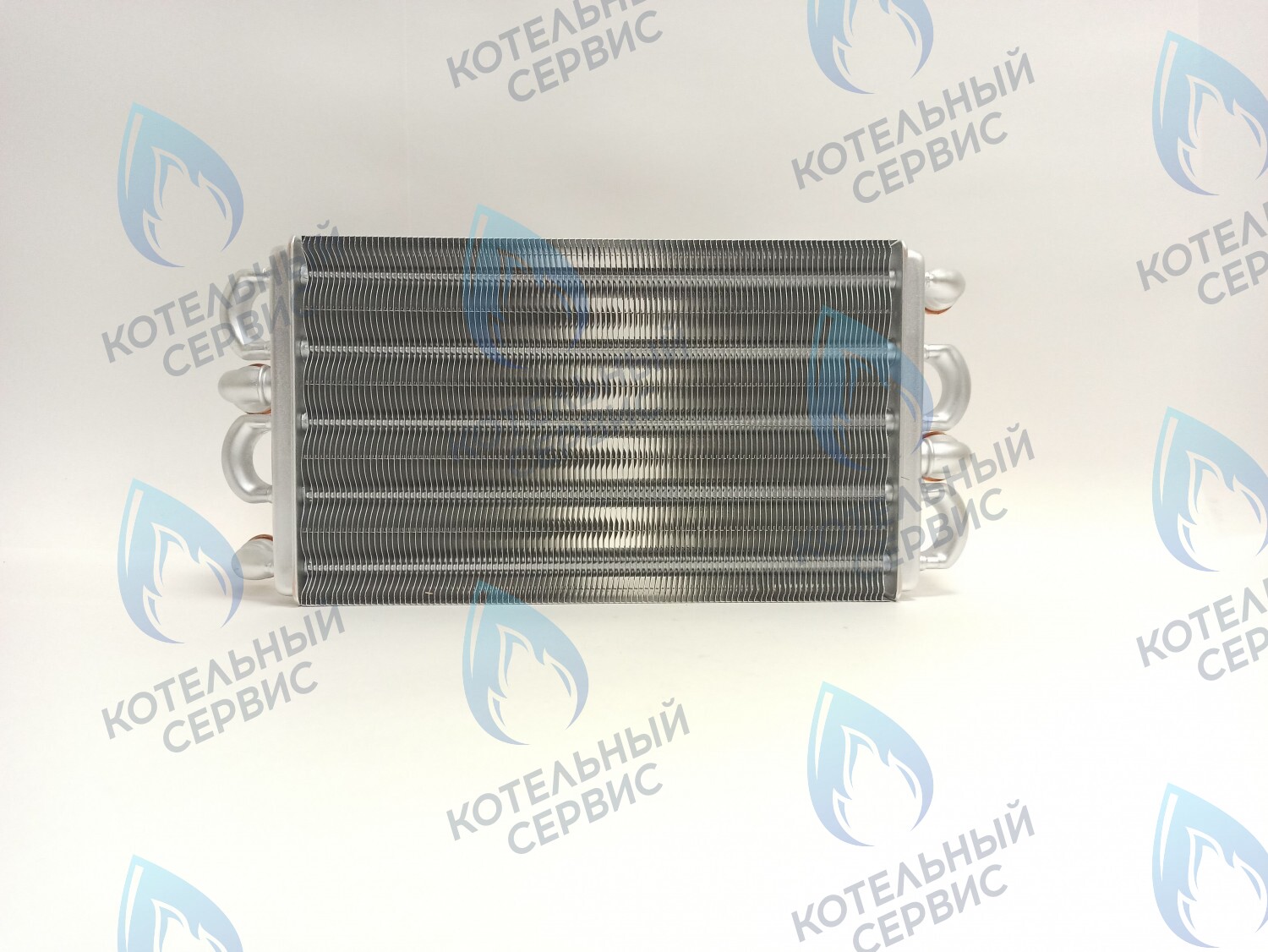 EB041-300 Теплообменник битермический 300мм 295мм (наружный-внутренний) подходит для Ferroli Domiproject C/F32D, Domina F28/32N (39842570, 37405890, 39842540, 37405900) в Самаре