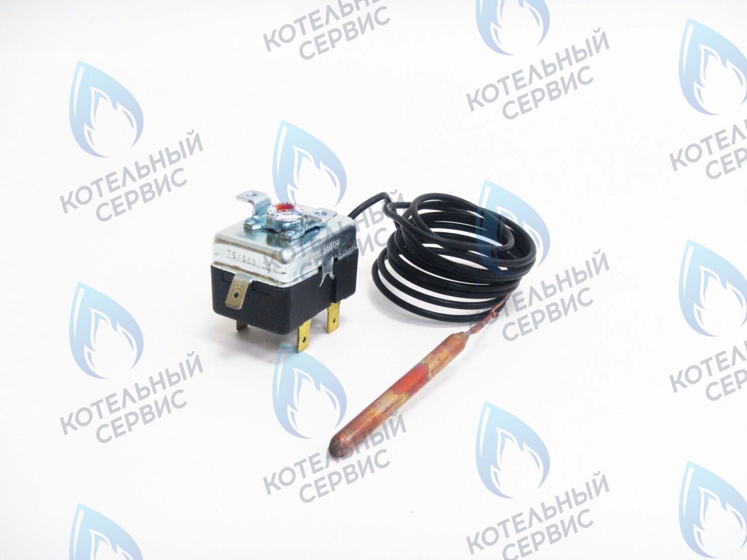 SS006 Термостат капиллярный аварийный 0-90 (3 контакта) (FANTINI TG-200) FERROLI (39817190) в Самаре