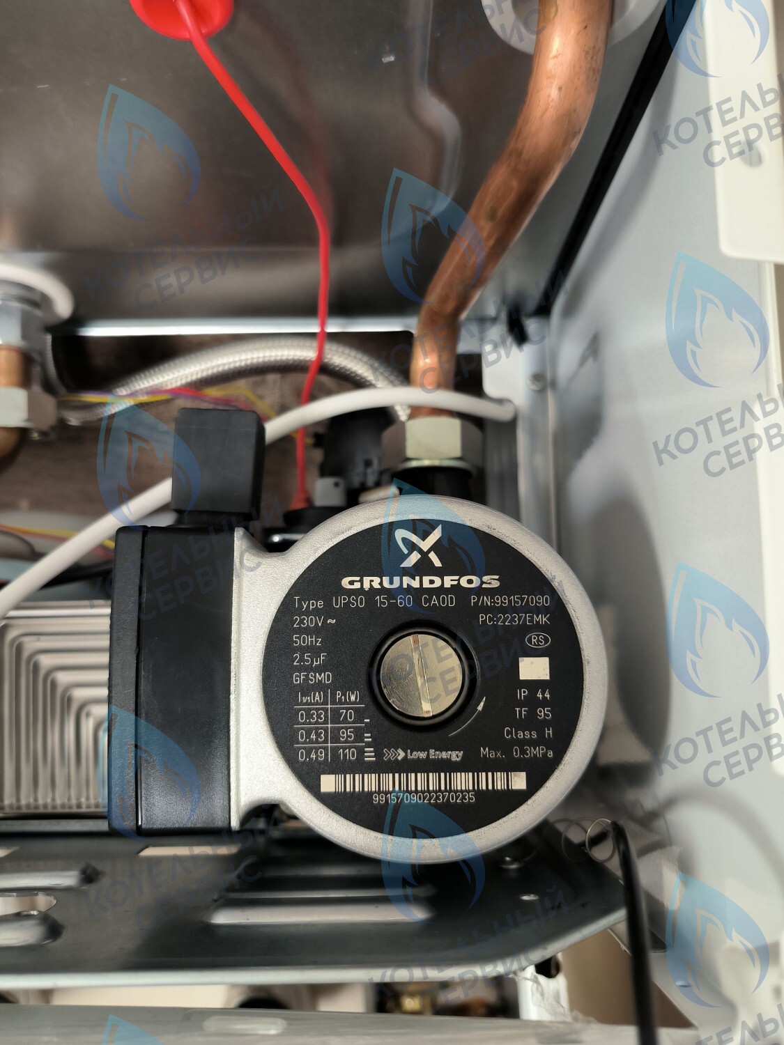 PH-W21CCW60-GR110BB Двигатель насоса GRUNDFOS 15-60 для котла BOSCH 6000/2000 & BUDERUS U072 в Самаре