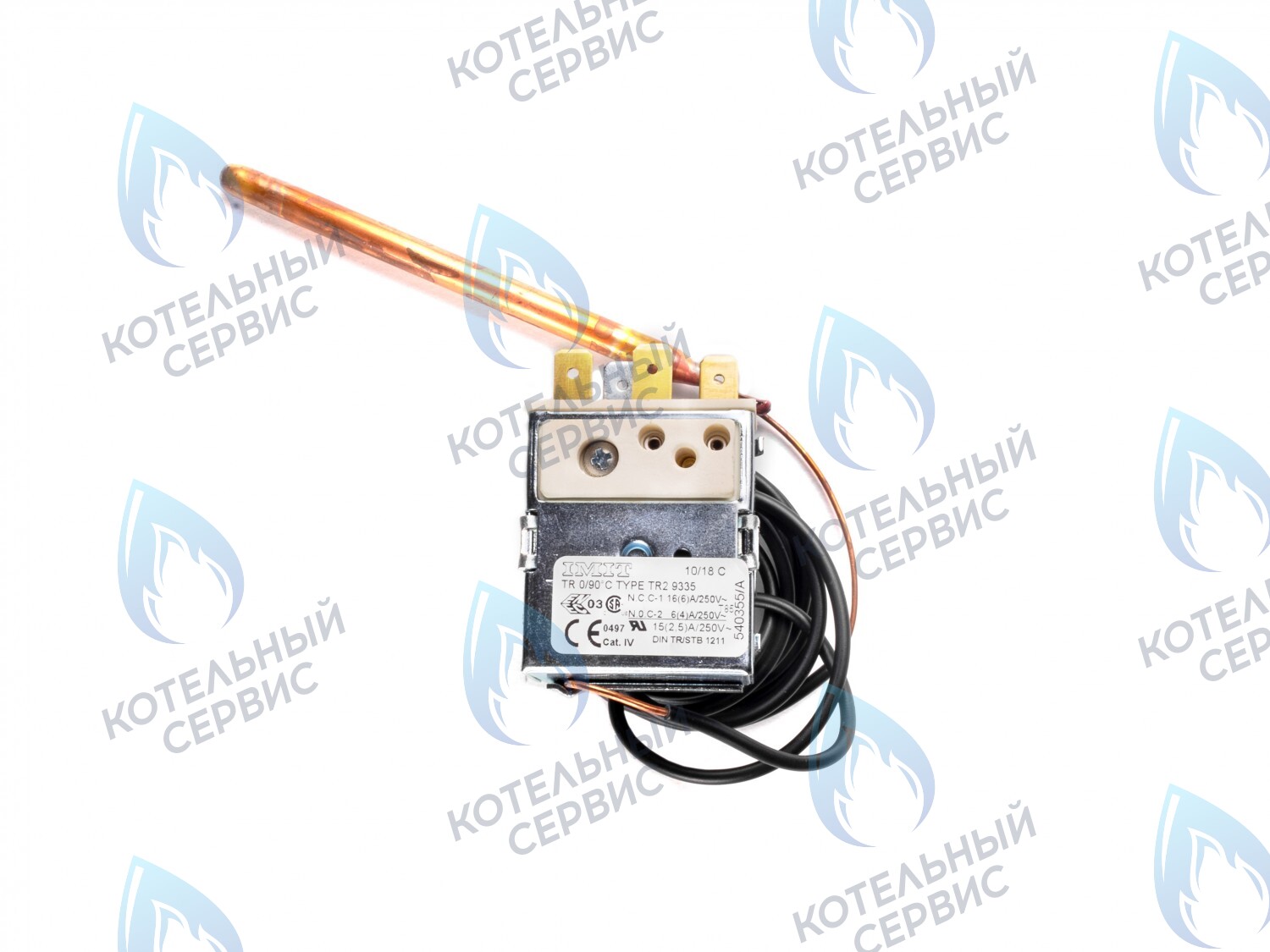 SS001 Термостат капиллярный рабочий (3 контакта) IMIT TR2 (0-90°C) PROTHERM (0020025281, 0020025284, 0020025285, 0020027673, 0020034952, 0020045038), FERROLI (39817200) в Самаре
