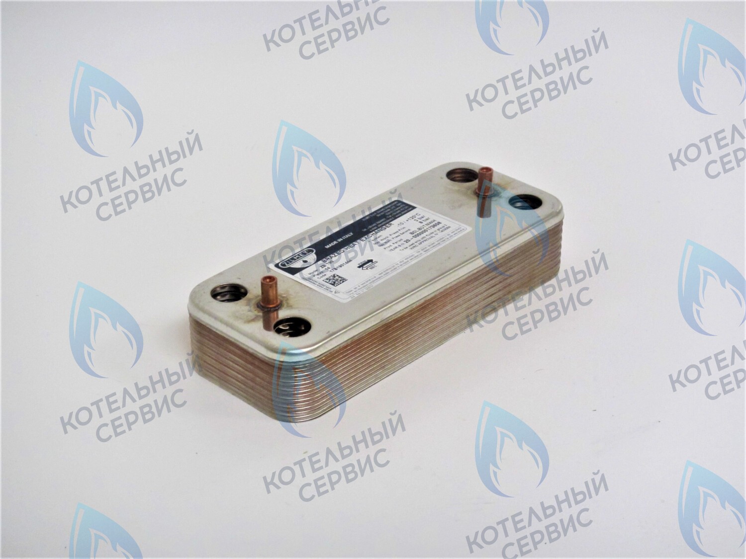 ES190P-142-14F-ZM Теплообменник ГВС вторичный 14 пластин Ariston  (65104333) в Самаре