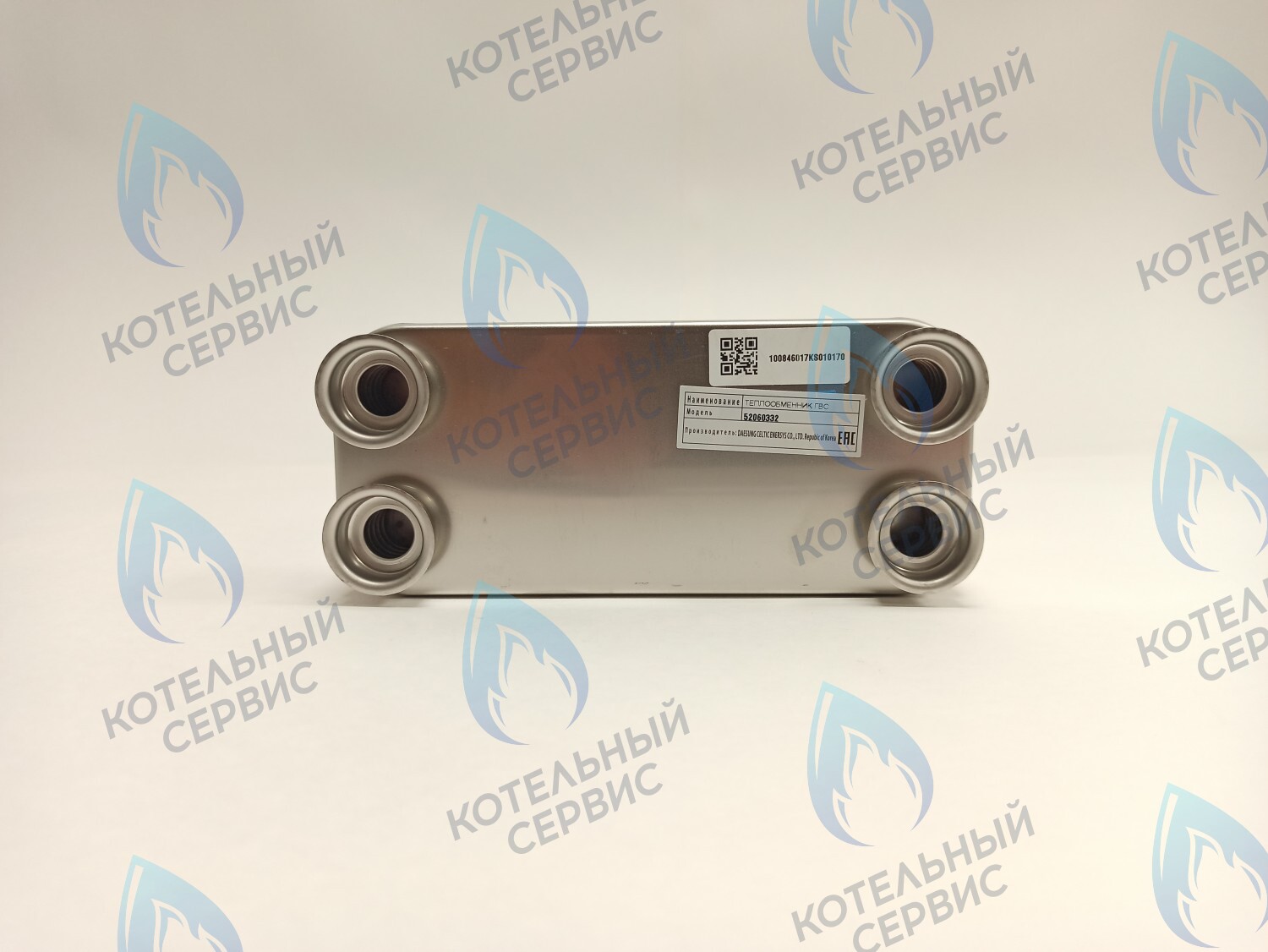 52060332 Теплообменник вторичный (ГВС) A24, D24 DAESUNG в Самаре