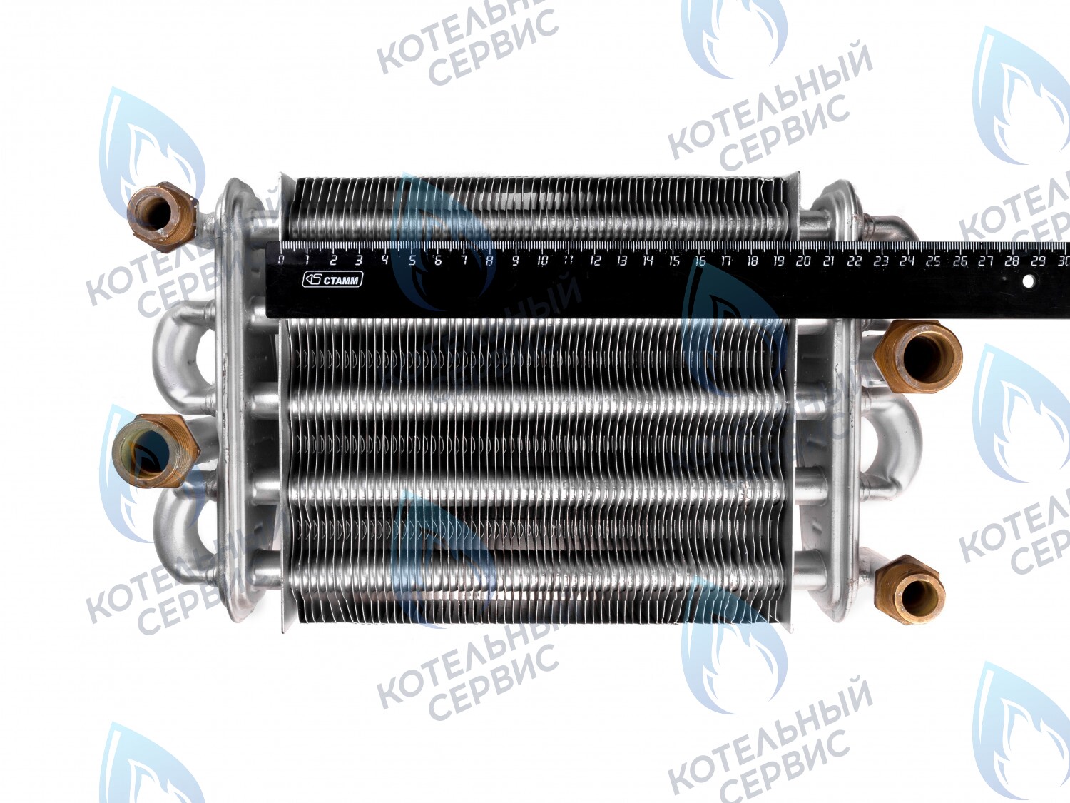 P0000005994 Теплообменник битермический BM 200мм 18кВт/20кВт OASIS в Самаре