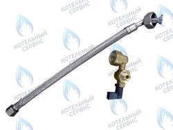 7246448 Кран подпитки Viessmann со шлангом Vitopend 100 WH0A в Самаре