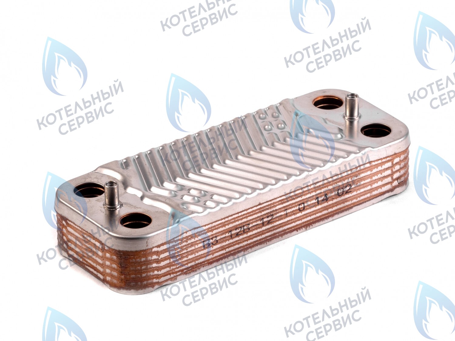 L47240 Вторичный теплообменник（ГВС）24кВт optima (12 пластин, для котлов после 07/2013) (по диагонали) ROC в Самаре