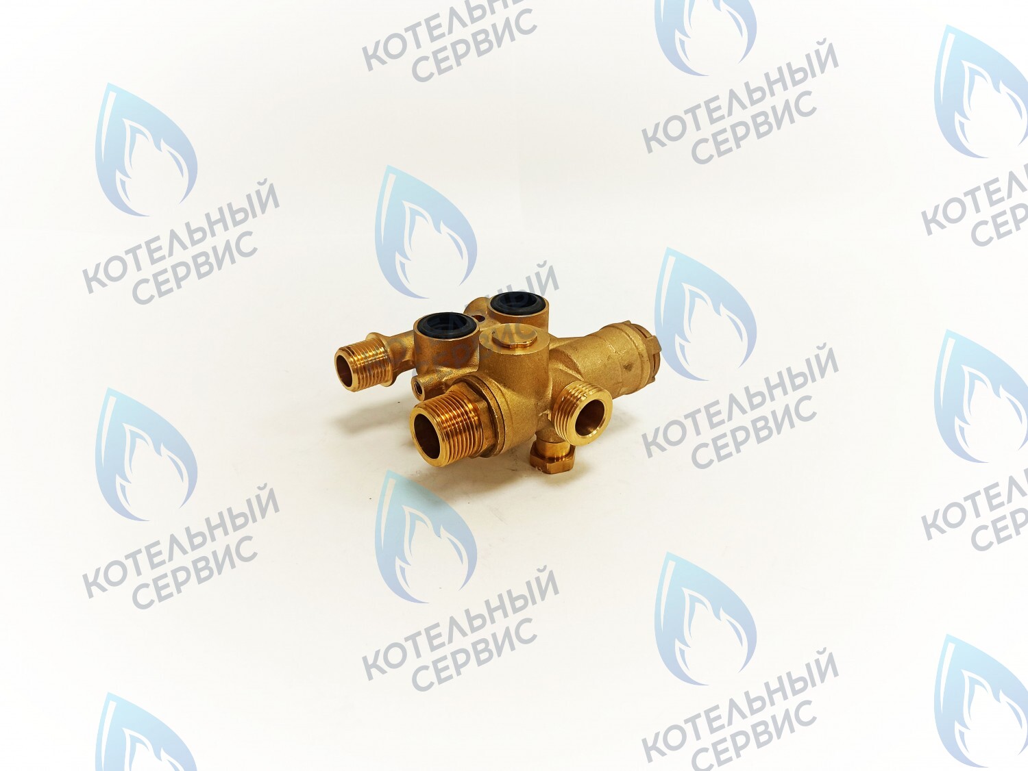 03-4019-02_Новый Трехходовой клапан (новый, шток 81,5мм) GAZECO18-С2/Т2/ 24-С2 /Т2  Исполнение 2 (123) (после 07.14 г. до 05.16 г) (Блок гидравлический подсоединений) в Самаре