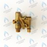 03-4019-02_Новый Трехходовой клапан (новый, шток 81,5мм) GAZECO18-С2/Т2/ 24-С2 /Т2  Исполнение 2 (123) (после 07.14 г. до 05.16 г) (Блок гидравлический подсоединений) в Самаре