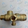 03-4019-02_Новый Трехходовой клапан (новый, шток 81,5мм) GAZECO18-С2/Т2/ 24-С2 /Т2  Исполнение 2 (123) (после 07.14 г. до 05.16 г) (Блок гидравлический подсоединений) в Самаре