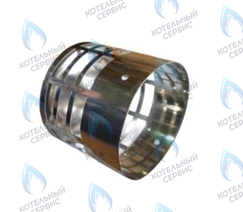 1KWMA86A Элемент конечный трубы дымоудаления (искрогаситель) D80 нержавеющая сталь KIT TERMIN.FUMI INOX FERROLI в Самаре