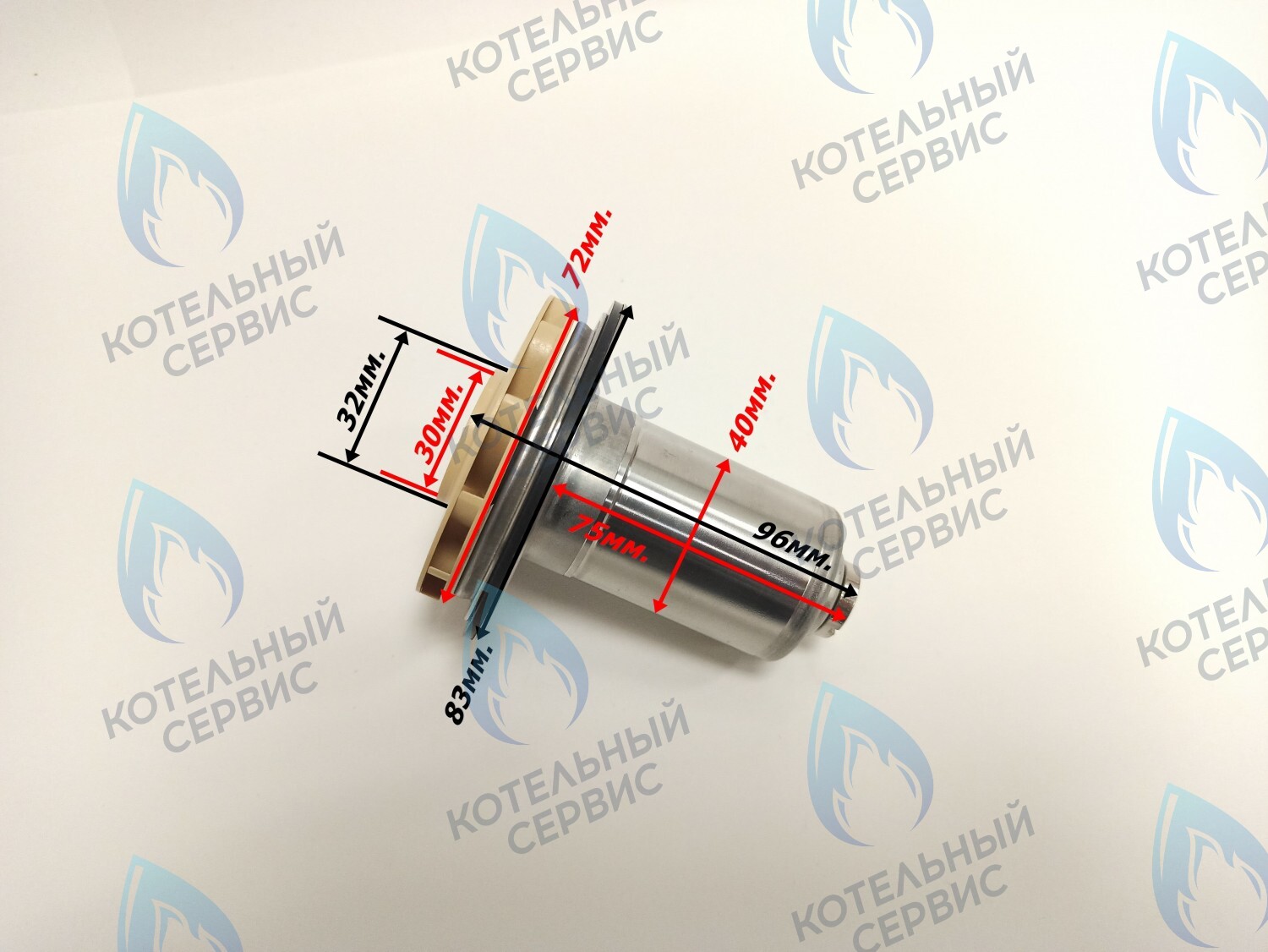 PPR-G30CCW-S40-72 Втулка ротор насоса (против часовой стрелки) для маркировки GPD15-60, 100W в Самаре