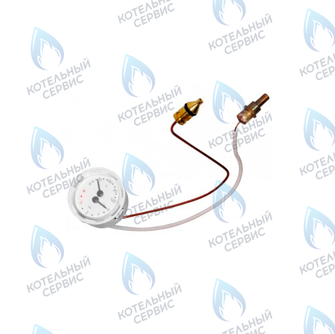 7825530 Манометр с капилляром 0-4 бар для Viessmann Vitopend 100 WH1B в Самаре