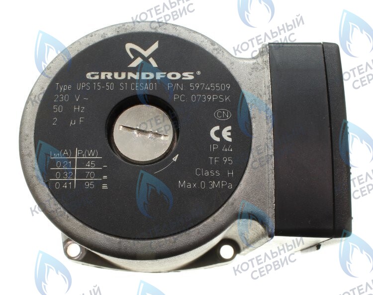 03-2001 Насос циркуляционный GRUNDFOS UPS 15-50 S1 CESAO1 CESA01 GAZLUX Economy Standart 18-24кВт в Самаре