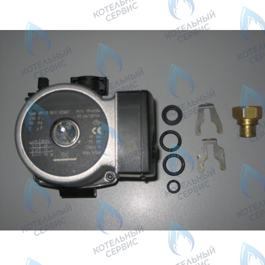 03-2001 Насос циркуляционный GRUNDFOS UPS 15-50 S1 CESAO1 CESA01 GAZLUX Economy Standart 18-24кВт в Самаре