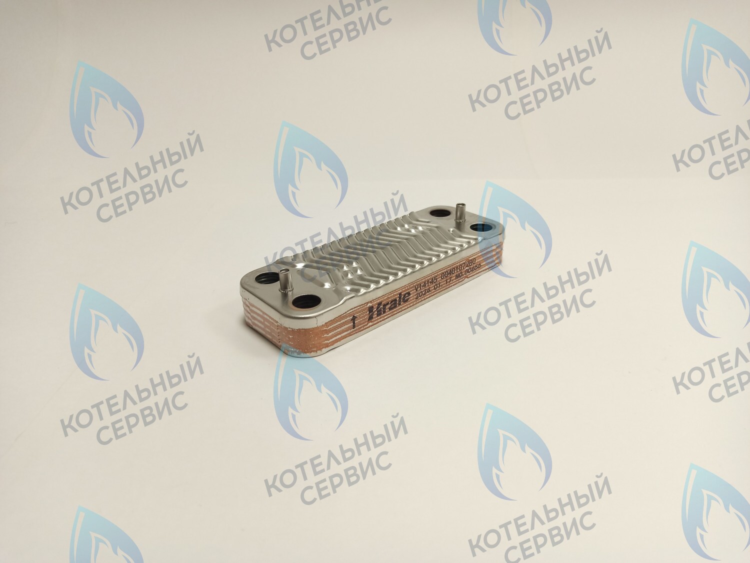 0040107280 Пластинчатый теплообменник ГВС 10 пластин Haier Urban 10-18 кВт в Самаре